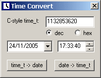 time convert utility